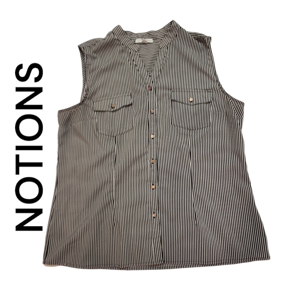 NOTIONS SLEEVELESS TOP SIZE XL